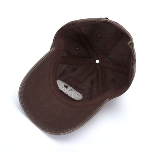 Wholesale Custom Vintage Embroidered Washed Cotton Frayed Khaki Adjustable Unisex Baseball Cap Sports Caps <b>Sun</b> <b>Hat</b> for Women <b>Men</b> - Product Image 5