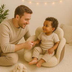 Canapé-lit pour enfants en tissu, mousse éponge à haute élasticité, 1 place avec accoudoirs, pour enfants de 3 ans et plus - Product Image 2
