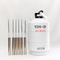 Réservoir d'azote liquide CNJX 20L YDS LAB-20, conteneur cryogénique Dewar de haute qualité