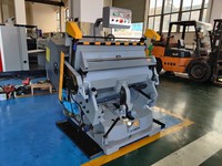 Máquina punzonadora de troquelado y plegado ML 1200 Platen para cartón
