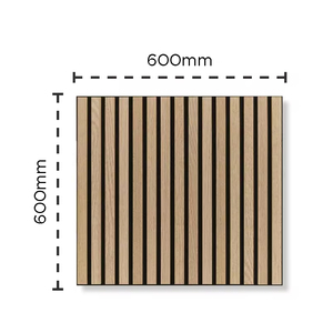 Paneles Acústicos 3D <span class=keywords><strong>de</strong></span> Madera Insonorizantes Modernos, con Diseño Ecológico Ignífugo para Interiores <span class=keywords><strong>de</strong></span> Hoteles, Gran <span class=keywords><strong>Venta</strong></span> - Product Image 1
