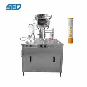 เครื่องปิดผนึกเติมขวดยาเม็ดแบบกึ่งอัตโนมัติสำหรับบรรจุภัณฑ์เครื่องดื่มเคมีเครื่องยนต์หลัก - Product Image 1