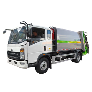 Camion de gestion des déchets Howo 4x2 9m3, camion compacteur à ordures - Product Image 1