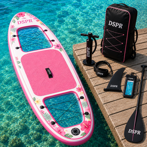 Tabla de Paddle Surf Familiar con Techo Transparente para Principiantes, Envío Rápido en 7 Días, Ideal para Vacaciones Acuáticas - Product Image 4