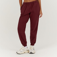 Logo personnalisé OEM Ensemble pantalon de survêtement décontracté super doux style de rue en molleton 2 pièces pour femmes