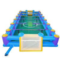 Giants Portable Gonflable Foosball Tir Cibles Jeux Gonflable Plage Savon Football Football Rugby Terrain Sport Jeu à Vendre