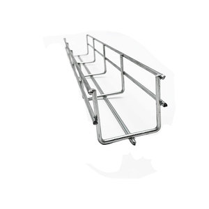 โรงงานจำหน่ายรางสายไฟแบบตะแกรงสแตนเลสขนาด 100*100 มิลลิเมตร - Product Image 1