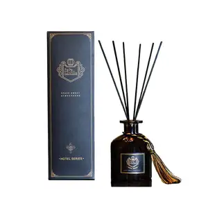Factory Direct Sale 60ml Glass Bottle Fruit <strong>Sense</strong> Essential Oil Aroma Reed <strong>Diffuser</strong> for Home Hotel Use Fragrance - Product Image 1