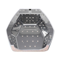 Lampe à ongles LED 180W activée par capteur haute puissance diamant LCD lumière rouge conception de lampe de table pour lampe UV à durcissement rapide
