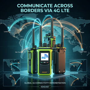 Radio POC 4G KENEARD KE-338, Comunicación Global LTE, Doble SIM, 3000mAh, Pantalla <span class=keywords><strong>a</strong></span> Color de 1.77 Pulgadas, Radio Bidireccional Portátil para Seguridad - Product Image 4