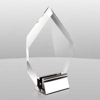 Vente en gros de Plaques de récompense en cristal acrylique transparent personnalisées, prix acrylique 3d vierge