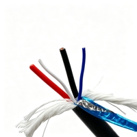 Câble flexible personnalisé en TPU étanche 2*2.5mm² + 1*2*0.5mm² en cuivre nu toronné avec isolation PP pour caméras sous-marines