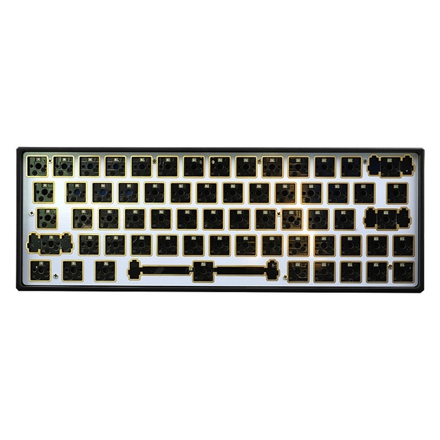 Customizable 285V2 RGB Lighting 60% Hot-Swappable 2.4G DIYMechanical Gaming Keyboard