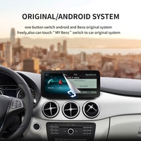 8 Core GPS Navigasi Stereo Carplay Tablet Pemutar Multimedia Mobil untuk Mercedes B Class W246 2011-2018
