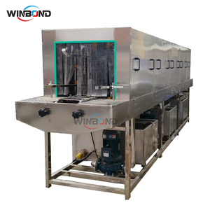 Grande machine à laver les caisses industrielles en acier inoxydable, autoportante, 380V, avec pièces de rechange gratuites, usage commercial - Product Image 5