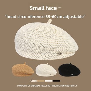 <span class=keywords><strong>Bonnet</strong></span> <span class=keywords><strong>tricot</strong></span>é pour <span class=keywords><strong>femme</strong></span>, style créateur, été, en soie de lait ajourée, plissé, rétro, respirant, fabricant de chapeaux sur mesure, usine de chapeaux - Product Image 2