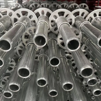 Puntal de Acero Ajustable Q235 de 2.0-3.6m, Galvanizado en Caliente, para Andamios y Soporte de Construcción