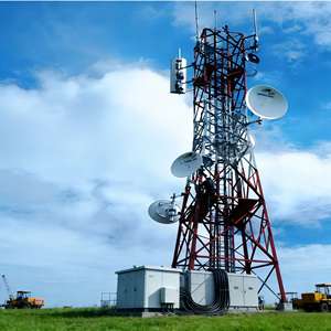 אנטנת מיקרוגל HUTA, מגדל פלדה מגולוון בחום, תואם ANSI/TIA-222-G, גובה 15-100 מטר - Product Image 2