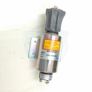 Solénoïde d'arrêt de carburant CYJ 2370-24ESU1B55 compatible avec les moteurs diesel et les groupes électrogènes des séries S12R, S16R, SR - Product Image 1