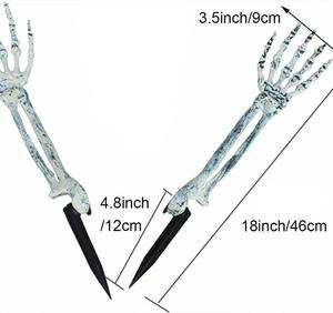 <span class=keywords><strong>Halloween</strong></span> PVC <span class=keywords><strong>Squelette</strong></span> Suspendu Simulation Déco pour Festivals Atmosphère pour Maison Hantée Chambre Secrète - Product Image 3