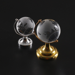 Rõ ràng tinh thể toàn cầu với vàng bạc đứng MH-Q0039 - Product Image 5