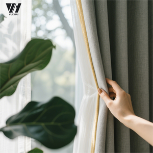 Tùy Chỉnh 100% <span class=keywords><strong>Polyester</strong></span> Cao Cấp Rèm Cửa Sổ Cho Phòng Ngủ Thân Thiện Với Môi Màn Vải Trong Màu Sắc Khác Nhau Dệt Kỹ Thuật - Product Image 2