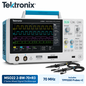Osciloscopio de Señales Mixtas Tektronix MSO24 2-BW-100+R3, 100MHz, 4 Canales, 2.5GS/s, 10M de Longitud de Registro, Pantalla Táctil de 10.1 Pulgadas - Product Image 2