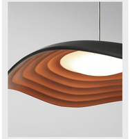 Luminaire suspendu style Wabi Sabi en forme de feuille de lotus, simple et moderne, pour restaurant, bar, comptoir, chambre à coucher, chevet, maison d'hôtes, ambiance créative