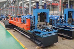 Mingmu Automatic CZ <span class=keywords><strong>Purlin</strong></span> Channel Máquina formadora de rollos para construcción de edificios con PLC que hace canales de perfil C/U/Z - Product Image 3