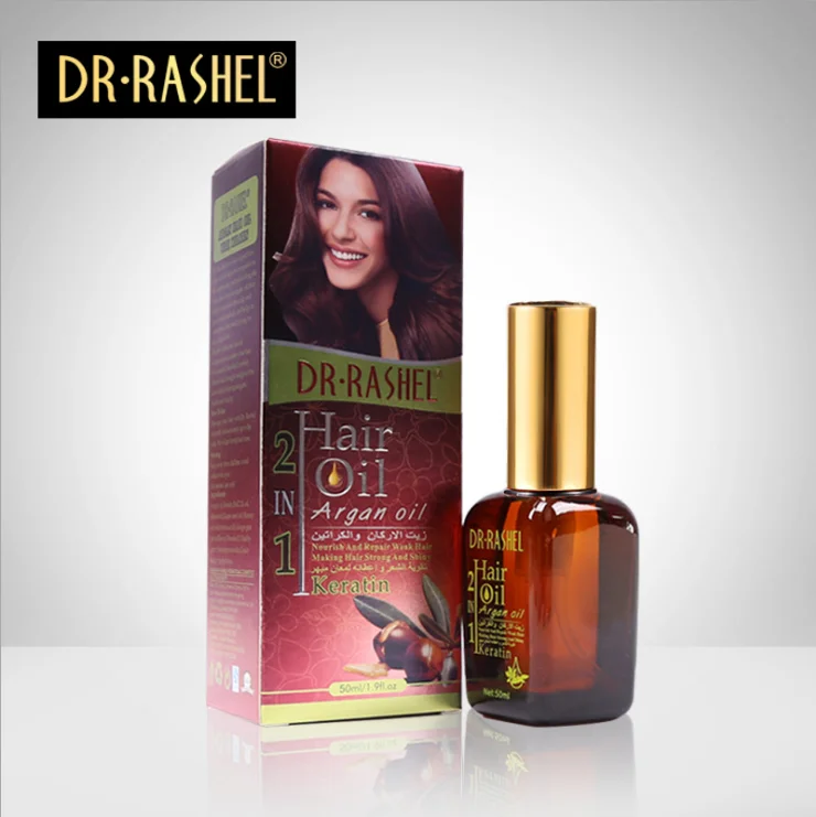 2021 Dr rashel High quality 1278 effective hair growth essential oil 2 in 1 argan oil hair oil