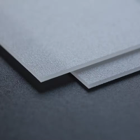 Feuille diffuseur en polycarbonate laiteux blanc opale résistante aux UV pour enseignes publicitaires LED extérieures à rétroéclairage doux et caissons lumineux
