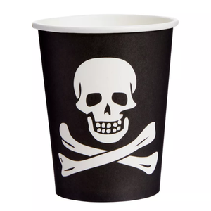 DAMAI - Artículos de Fiesta Pirata Personalizados, Platos de Papel con Diseño de Esqueleto, Servilletas, Vasos, Cubiertos, Decoraciones para Fiestas de Cumpleaños - Product Image 6