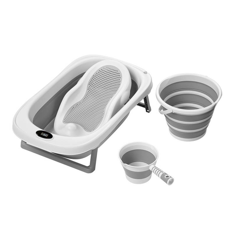 Customizable Portable Plastic Foldable Baby Tub