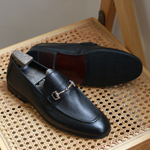 Mocassins de costume pour hommes à motif litchi italien à structure souple de style britannique de qualité supérieure - Product Image 5