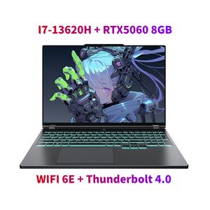 Yüksek kaliteli oyun 13th Gen Intel Core I7 13620H RTX 5060 8G Thunderbolt 4 WIFI 6E grafik kartı ile oyun dizüstü - Product Image 1