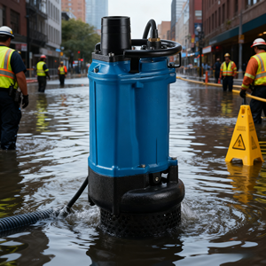 Venta al por mayor de fábrica, bomba de lodo de aguas residuales, impulsor de aleación de cromo, bomba de agua de mar, bomba de lodo de aguas residuales sumergible eléctrica de 5HP para Civil - Product Image 5