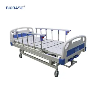 Biobase giường bệnh viện Nhà Máy Giá đấm đôi tay quay với tựa lưng có thể điều chỉnh và giường bệnh viện legrest cho bệnh viện