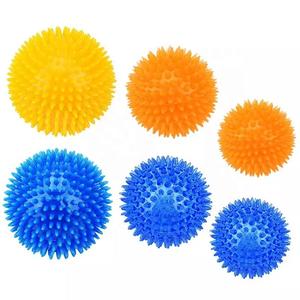 Üretici <span class=keywords><strong>TPR</strong></span> dayanıklı interaktif yüzer yumuşak Squeaky diş temizleme köpek kauçuk dikenli masaj topu Chew oyuncak - Product Image 2