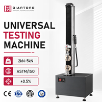Máquina de Ensayo de Tracción de Sobremesa con Diseño Ligero de 160 kg y Capacidad de Fuerza de 5 kN para Laboratorios