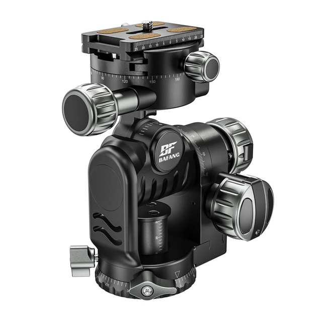 BAFANG Aluminum Alloy Gimbal Ball Head with Quick Release 1/4"-20 Mount for Tripod Action Camera Mobile Phone Holder (Portable)