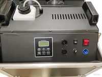 Machine à brouillard à eau Topflashstar 4000W DMX512 avec télécommande et flight case pour mariages, hôtels, salles de bal et pistes de danse