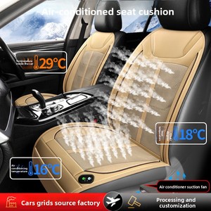 Custom-Made Summer Car Seat <b>Cushion</b> Cotton Air Conditioning Ventilation Blowing Suction <b>Silk</b> Ice for Driver's Comfort CNS-092 Co - Product Image 2