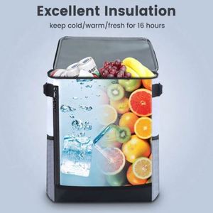 Hot Selling Large Capacity Food Picnic Beer Wine Bag Reusable Insulated Multifunctional Leakproof <b>Cooler</b> <b>Backpack</b> with Logo - Product Image 6