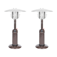 Chauffage numérique avec tube de gaz, en bronze, pour table, patio, prix direct usine