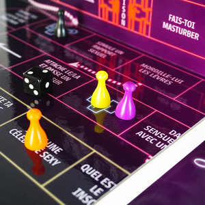 Custom Board Game <b>Set</b> With <b>Dice</b> Tokens Hourglass Portable Cardboard Box Full Color Printing Customization Entertainment - Product Image 3