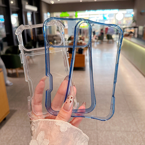 <span class=keywords><strong>เคส</strong></span>ป้องกันการตกใส3IN1ใหม่สำหรับ <span class=keywords><strong>iPhone</strong></span> 17 Air 16 15 14 PLUS <span class=keywords><strong>13</strong></span> <span class=keywords><strong>12</strong></span> PRO MAX PC + ฝาครอบกรอบป้องกันสีลูกกวาด TPU - Product Image 4