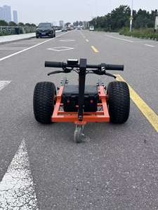 Remolque <span class=keywords><strong>Dolly</strong></span> eléctrico de servicio pesado directo de fábrica con sistema estable de 4 ruedas para un fácil posicionamiento de remolque todoterreno - Product Image 3