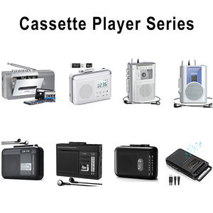 <span class=keywords><strong>Walkman</strong></span> <span class=keywords><strong>Cassette</strong></span> Recorder Player AM FM Compact Vintage <span class=keywords><strong>Cassette</strong></span> Tape Player avec grand haut-parleur et prise pour écouteurs - Product Image 2