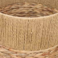 Panier de rangement empilable multifonctionnel en Cucurbita écologique, style simple, le plus vendu, pour la lessive et la décoration intérieure