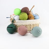 Étui pour sucette personnalisé écologique pour bébé Porte-sucette portable avec clip factice Boîte à sucette Étui pour sucette en silicone pour bébé